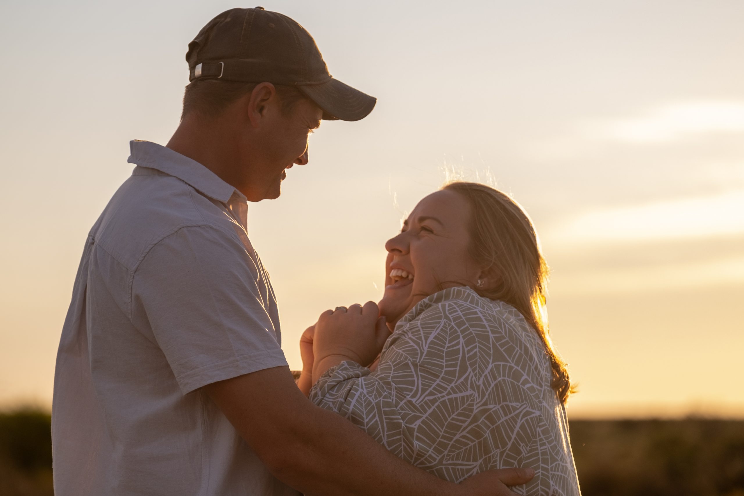 Natural couple photography in St Francis Bay